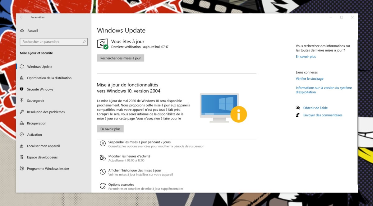 Windows 10 mise à jour incompatible appareil avertissement