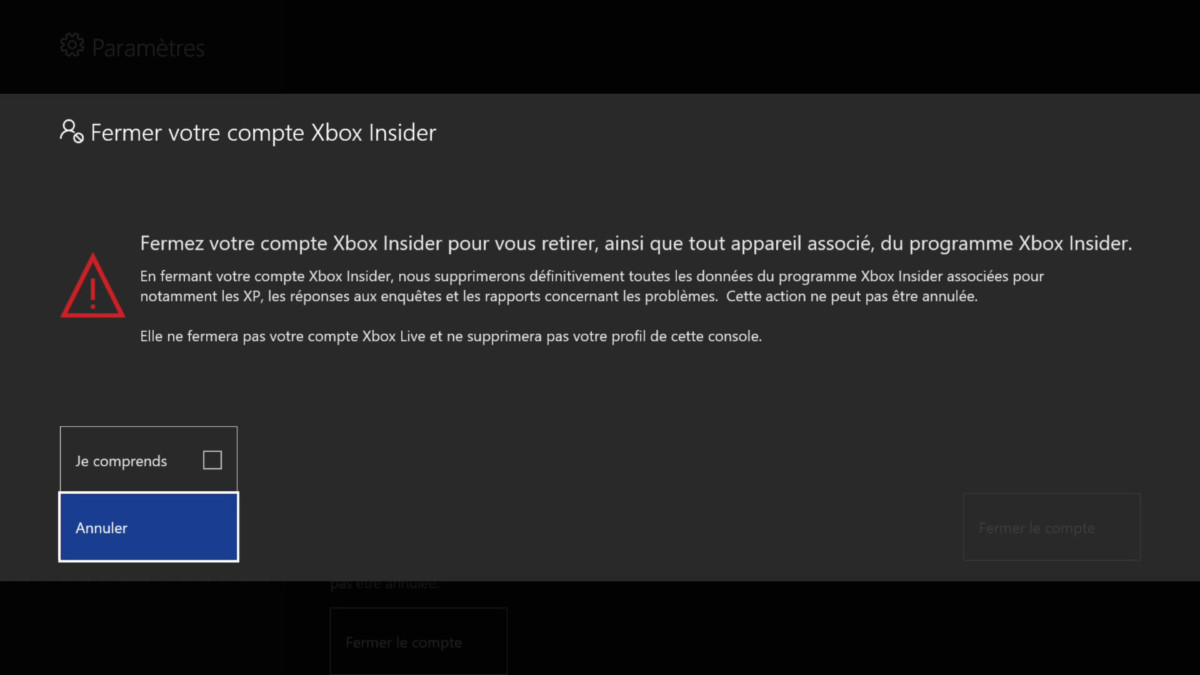 Xbox quitter programme Insider