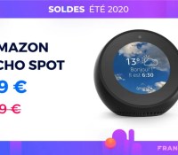amazon echo spot soldes 2020