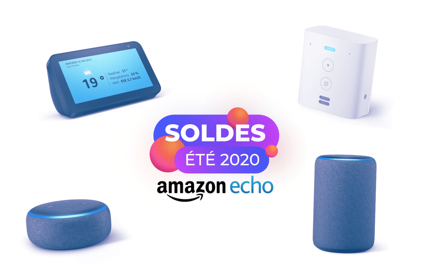 Amazon brade ses produits Echo avec des remises allant jusqu’à -60%
