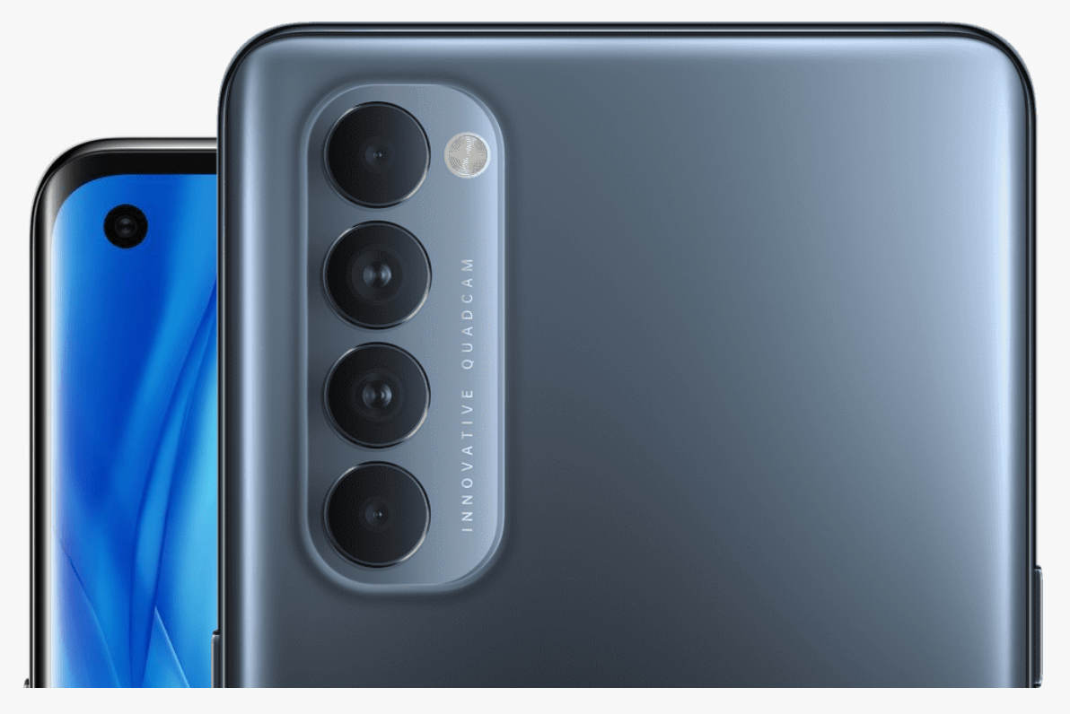 Module photo au dos de l'Oppo Reno 4 Pro