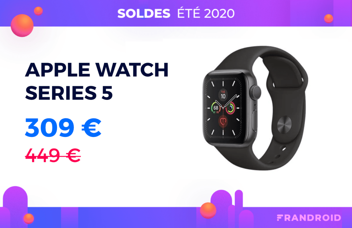 Apple Watch Series 5 soldes 2020