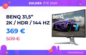 140 euros de réduction pour l’écran 2K BenQ 31,5 pouces