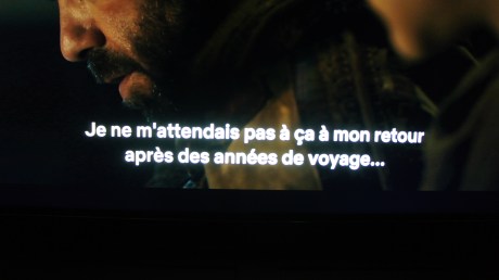 Y compris sur les sous-titres