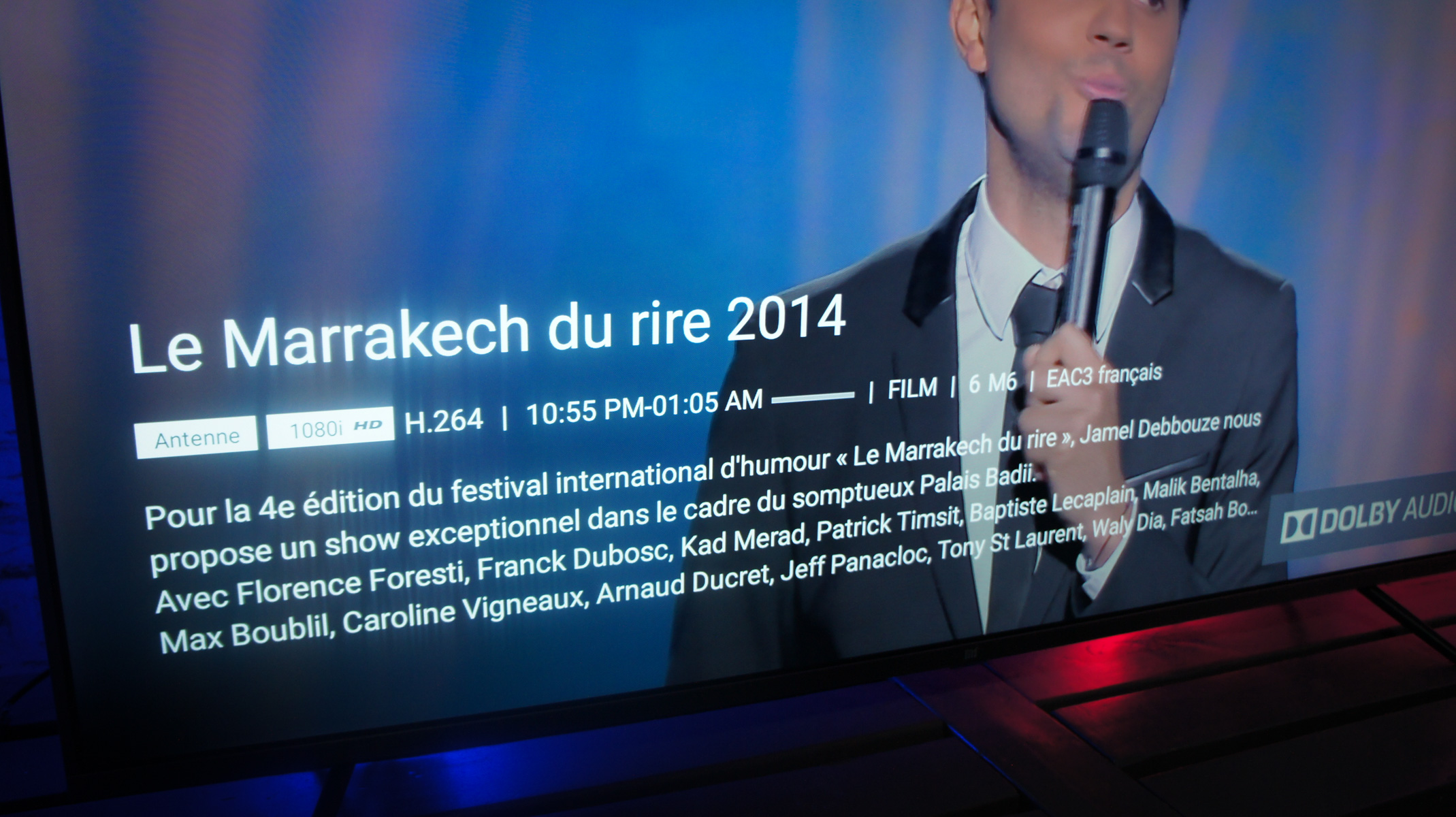 La description des programmes de la TNT est assez moderne