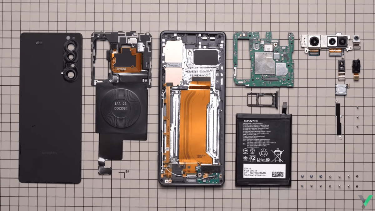Sony Xperia 1 II démontage