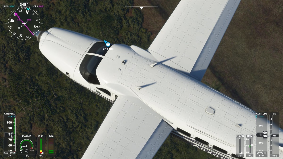 Flight Simulator avion modèle