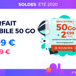 Ce forfait mobile spécial soldes d’été offre 50 Go de 4G pour 2,99 € par mois