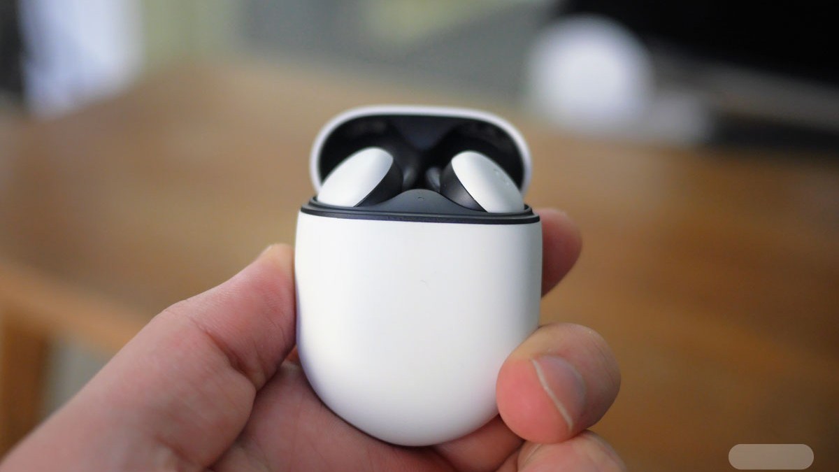 Le boîtier des Google Pixel Buds