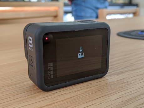 L'installation du logiciel Bêta sur la GoPro Hero 8 Black // Source : Maxime Grosjean pour Frandroid