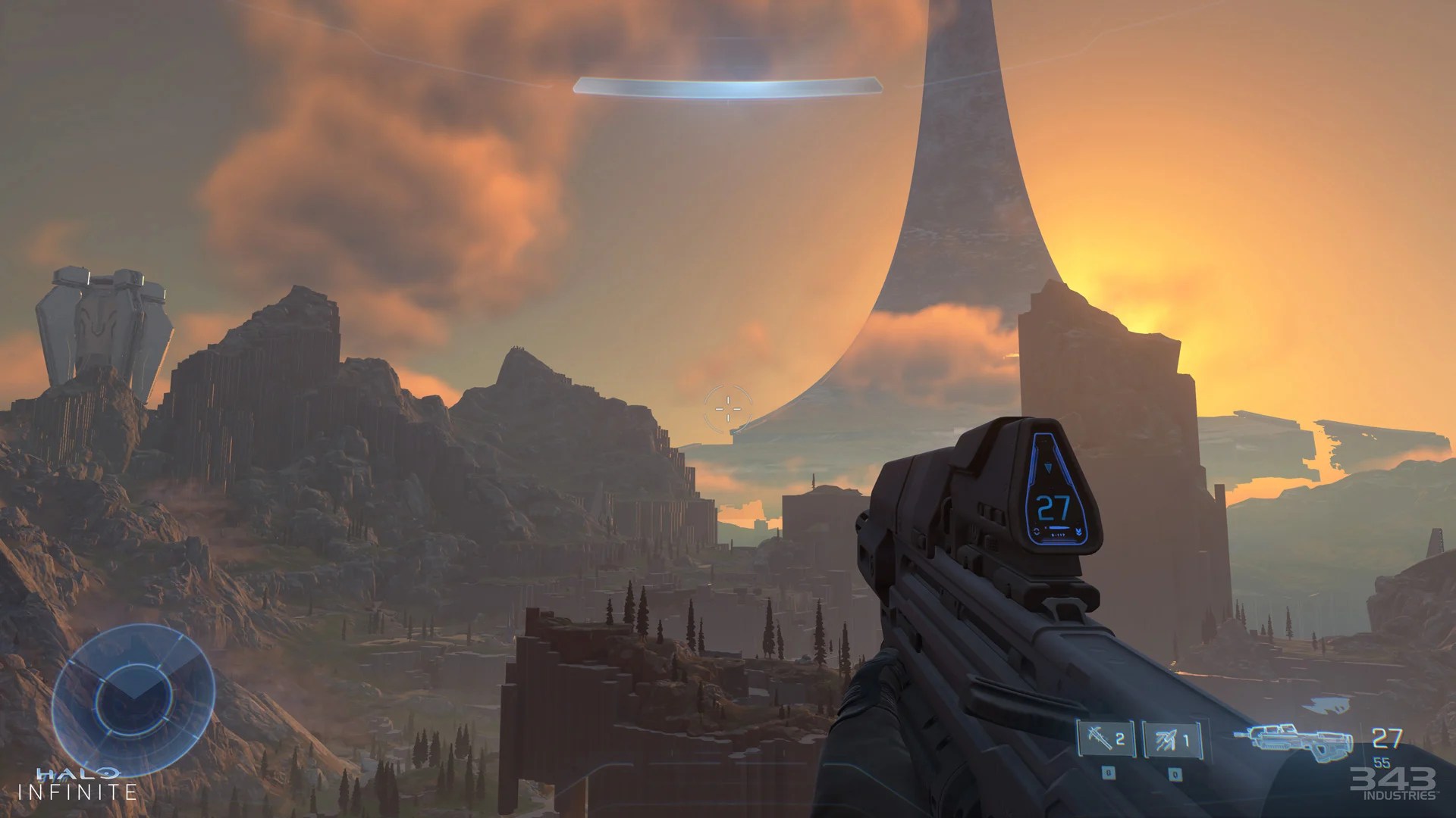 Capture d'écran officielle de Halo Infinite // Source : Microsoft