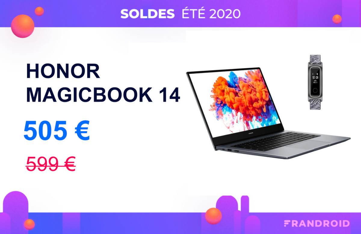 honor magicbook 14 soldes new price