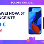 Le Huawei Nova 5T (avec services Google) passe sous les 300 € lors des soldes