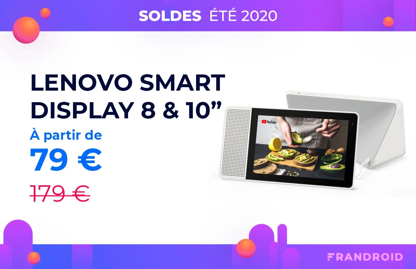 Lenovo Smart Display : jusqu’à 140 € de remise pour les modèles 8 et 10 pouces