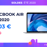 Magic Keyboard et 256 Go, le MacBook Air 2020 perd presque 100 euros