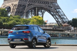 Le MG ZS EV // Source : Yann Lethuillier pour Frandroid