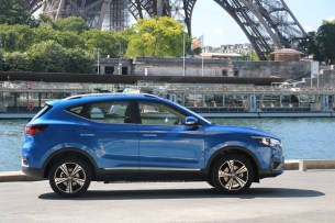 Le MG ZS EV // Source : Yann Lethuillier pour Frandroid