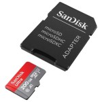 microSD 200 go + lecteur SD