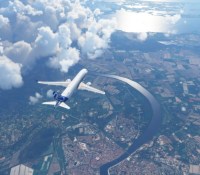 Montpellier dans Flight Simulator // Source : Microsoft