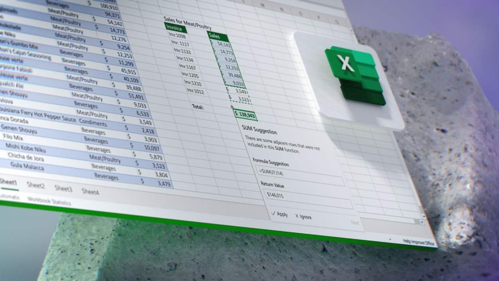 Plus besoin de connaÃ®tre les formules Excel pour devenir un pro du tableur avec cette...