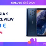 Le Nokia 9 PureView avec ses 5 capteurs photo chute à 229 € seulement