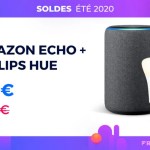 L’Amazon Echo Plus 2 est à 69 € avec une ampoule Philips Hue offerte