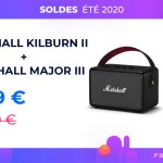 Plus de 50 % de réduction pour cette enceinte et ce casque Marshall