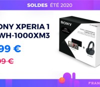 pack sony xperia 1 + wh-1000xm3 soldes 2020