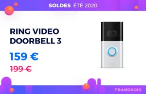 Enfin une baisse de prix pour la sonnette connectée Ring Video Doorbell 3