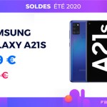 Le récent Samsung Galaxy A21s tombe d’ores et déjà sous les 200 euros