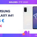 Le tout récent Samsung Galaxy A41 est déjà à prix réduit pour les soldes