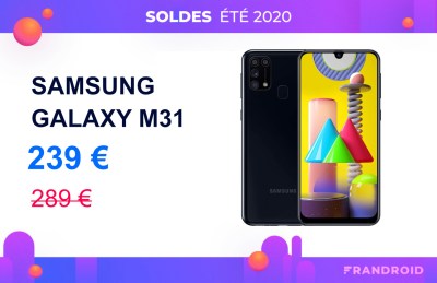 Samsung Galaxy M31 soldes 2020