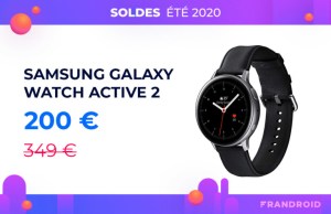 L’excellente Samsung Galaxy Watch 2 à seulement 200 euros