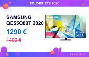 200 euros de remise pour le TV Samsung Q80T compatible 4K/120 Hz (HDMI 2.1)