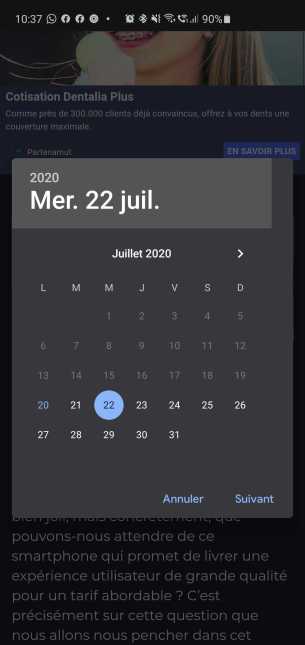 Programmer date de téléchargement sur Chrome Canary
