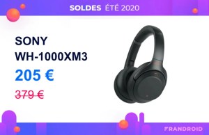 À saisir, l’excellent Sony WH-1000XM3 est à presque 200 euros pour les soldes