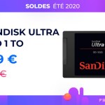 Le prix du SSD 1 To de SanDisk a rarement été aussi bas