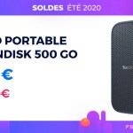 Le SSD 500 Go ultra compact de SanDisk est soldé sur Amazon