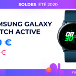 Le prix de la Samsung Galaxy Watch Active a rarement été aussi bas