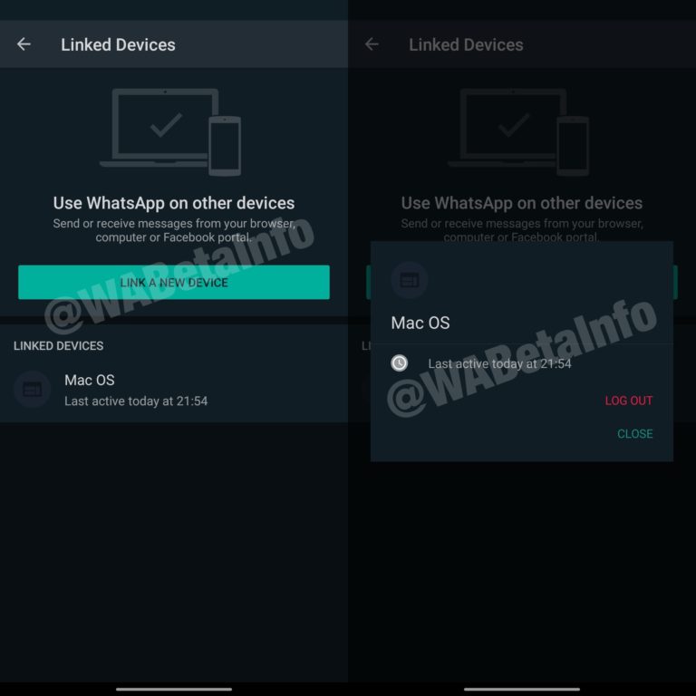 Les "linked devices" de WhatsApp
