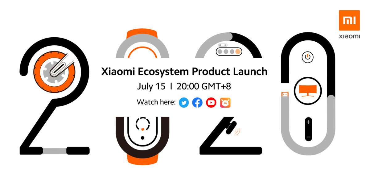 Les annonces de Xiaomi du 15 juillet 2020