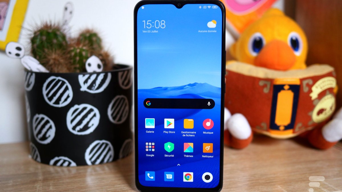 Xiaomi Mi 10 Lite 5G de face