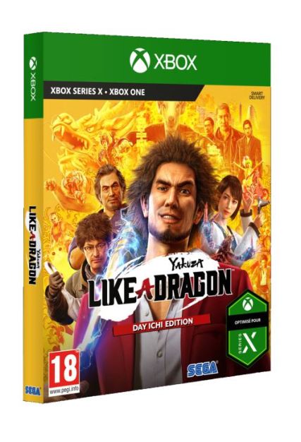 La couverture de Yakuza Like a Dragon // Source : Fnac.com