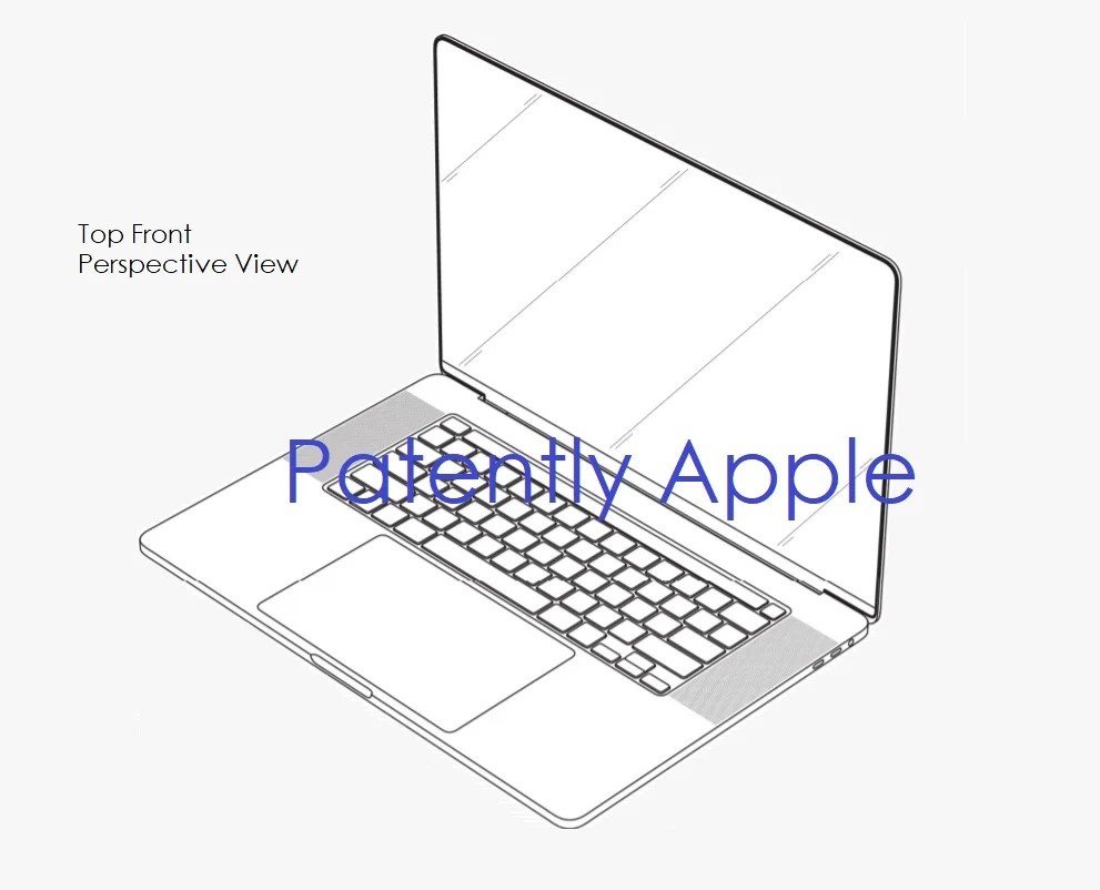Brevet de conception Apple MacBook Pro