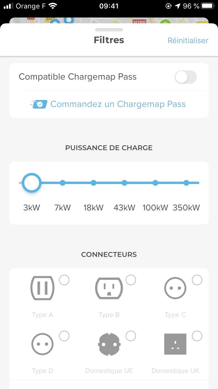 Application Chargemap