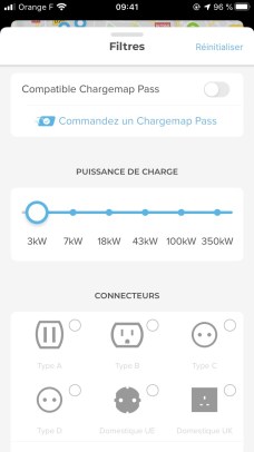 Application Chargemap