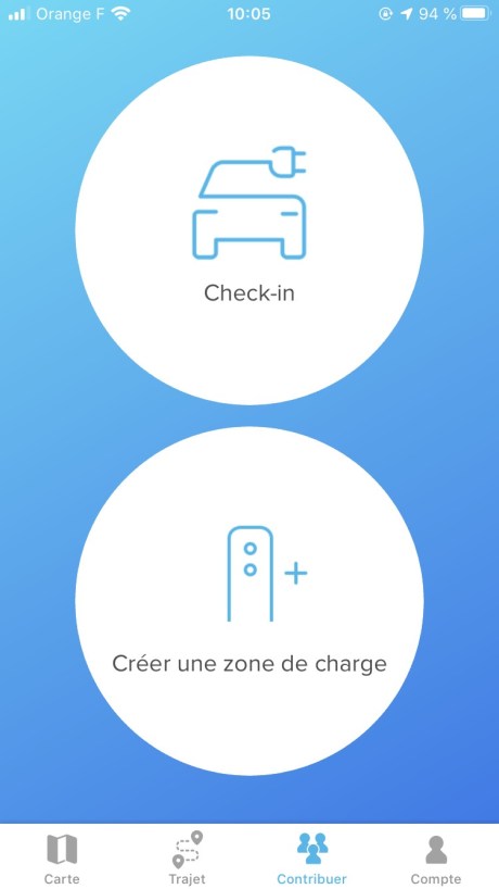 Application Chargemap