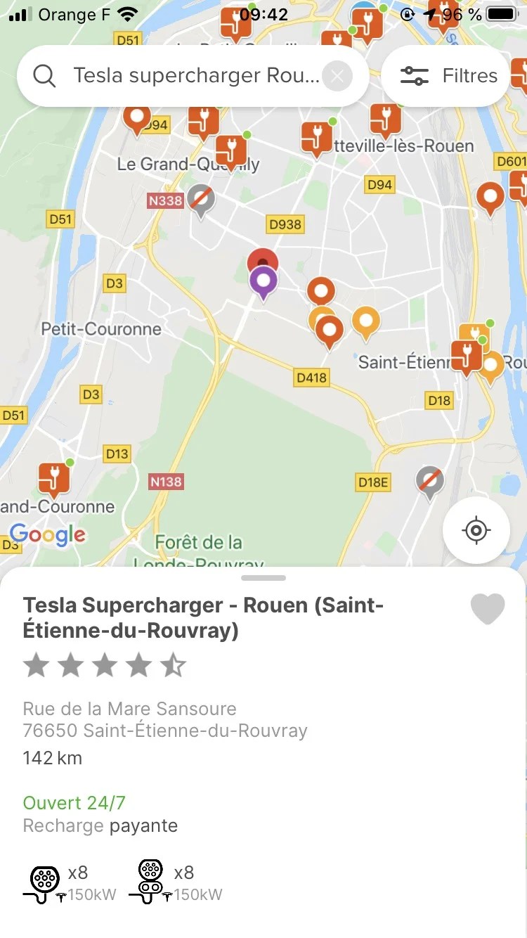 Application Chargemap