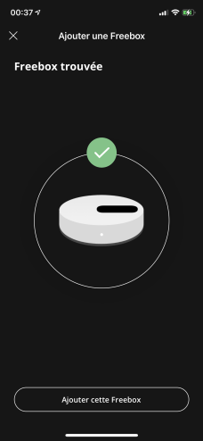 Application Freebox Connect 00029