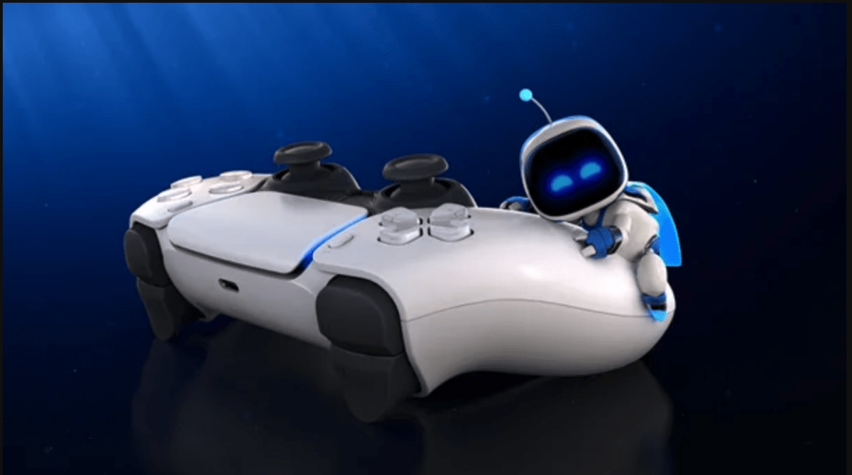 Manette PS5 DualSense et Astro le robot